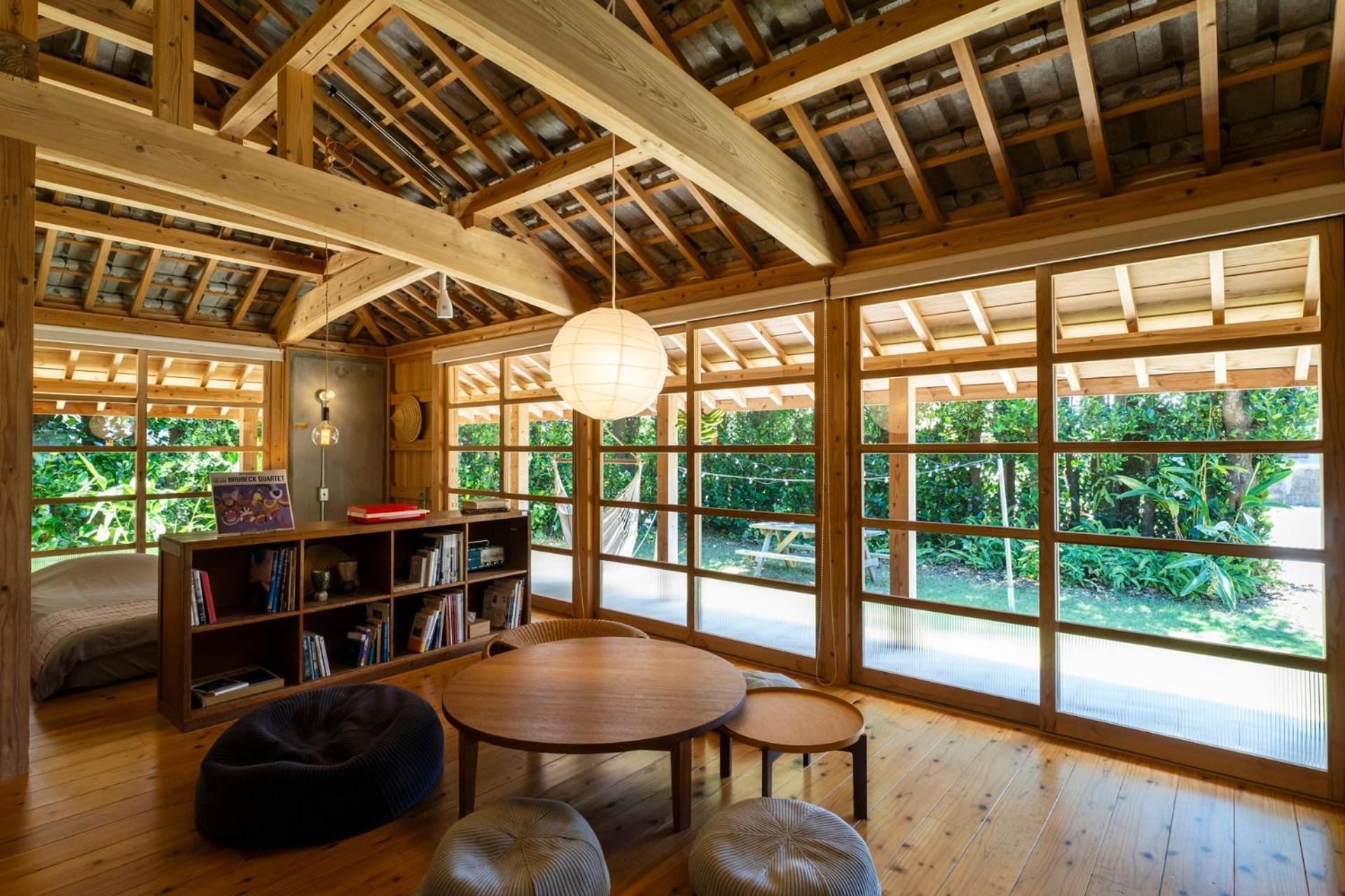 フクギに囲まれた家 さばんぎ沖縄古民家 Savangi Okinawan Designed Folk House Nakijin Exteriér fotografie